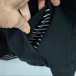 JM Collection  Navy Blue Stripe aAccent Zip Jacket Size PM Photo 6