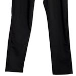 ZARA Chino Ankle Wide Leg Trouser Dress Pant Stretch Straight Leg Pocket S Black Photo 2