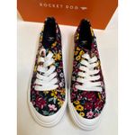 Rocket Dog Floral Jumpin Margate Lace Up Sneakers Sz 11 Women’s NIB Casual Blk Photo 1
