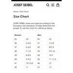 Josef Seibel Brown Leather Cross Strap Sandals Size 38/7 Comfortable Cushioned Photo 9