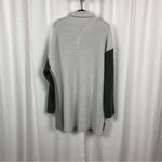 Lane Bryant Gray Colorblock Turtleneck Long Sleeve Sweater Sz.18/20 NWT Photo 10