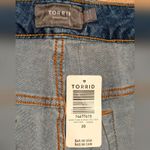 Torrid 🆕 Plus 20 2X Jean Denim Shorts Cuffed Mid Rise Stretchy NWT Photo 1
