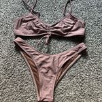 SheIn Brown Bikini Set  Photo 0