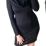 Wilfred  FREE ARITZIA Off Shoulder Mini Dress Charcoal Small Photo 0