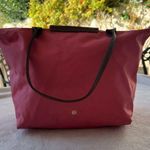 Longchamp bright pink “Le Pilage” tote bag Photo 9