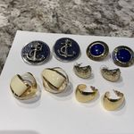 Lot Of 5 Costume Earrings Vintage Photo 3