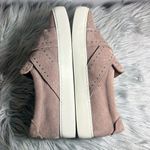 Frye  Nina Stud Slip On Suede Dusty Rose Sneakers Size 9.5 W Photo 10