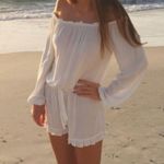 Brandy Melville White Romper Photo 0