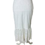Michael Costello x Revolve White Lace Midi Dress Size Small Photo 3