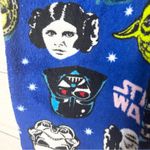 Star Wars  Characters Fleece Sleepwear Loungewear Pajama Pants Size Large Blue Photo 2