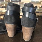 Rag and Bone Harrow Black suede booties 39 Women’s Size 8.5 Chunky Boots Photo 5
