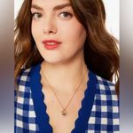 Kate Spade  Spot The Spade Pendant Necklace, Rose Gold Toned Adjustable NEW Photo 0