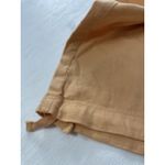 American Eagle  Linen Blend Peach Orange Light Weight Cargo Baggy Wide-Leg Pant 6 Photo 6