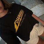 Brandy Melville Los Angeles Lightning Crop️ Photo 1