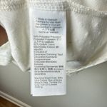 J.Crew  Women's 2X Cream Swiss Dot Short Sleeve Smocked Blouse Round‎ Neck Office Photo 5