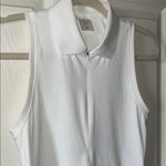 Calia by Carrie  Underwood Collared 1/4 Zip Tennis Golf Sports Top Sz Med White Photo 1