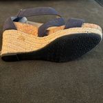 Adrienne Vittadini  Clarity Leather Cork Wedges Photo 5