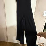Almost Famous  Black Spaghetti Strap Jumpsuit Photo 2