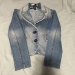 Rampage Vintage Ombre Denim Jacket Size S Photo 3