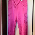 EXPRESS What a beauty 🩷 brand new  satin pants with pockets. Photo 1