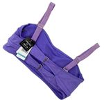 California Waves  NWT Shimmery Metallic Bandeau Bikini Top Purple Plus Size 16 Photo 5