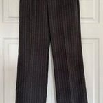 Van Heusen  Women's Dress Pants Trousers in Charcoal Gray Pinstripe Size 2 Photo 0