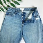 H&M  High Waisted Straight Leg Button Fly Jeans Photo 7