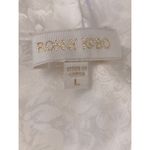 Ronny Kobo Collection Dresses Ronny Kobo Lilian Satin Asymmetrical Dress LARGE White Photo 11