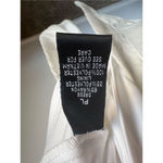 IN Studio White Gauzy Tiered Beaded Sequin Vneck Handkerchief Maxi Dress sz L Size L Photo 5