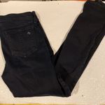 Rag and Bone Black Cate Jeans Skinny Mid 8.5” Rise Black Coal size 29 inseam 30” Photo 9