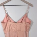 Petal and Pup  Blush Pink Tino Bustier Silky A-line Midi Slip Dress Size Large Photo 6