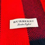 Burberry  Unisex Half Mega Fashion Fringe Scarf Photo 9