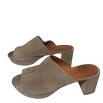 Free People 4 x $25  beige suede open toe chunky clogs size 41 Photo 2