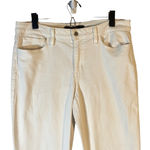 joe's jeans White Cotton Blend Skinny Ankle Denim Jeans Women Sz 32 Photo 1