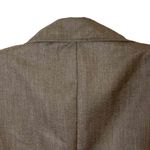 Le Suit  Womens Brown Lined Pockets Button Up Classic Blazer Jacket Size‎ 8 Photo 5