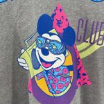 Disney PARKS Sweatshirt SZ Extra Large Mickey Mouse Club Retro 80s 90s Crop NWT Photo 4
