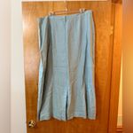LL Bean 100% Linen Skirt Washable Vintage Modest Church Travel NWT Size 20 Photo 7