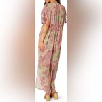 Petal and Pup Denim forum Cyril print maxi coverup paisley dress Iris oasis S Pink Photo 5