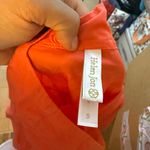 Helen Jon Coral Floral Embroidered Swim Cover Tunic Orange Photo 4