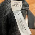 Madewell gray lace up merino wool sweater dress Medium Photo 7