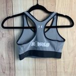 Under Armour  Black and Gray Compression Sports Bra Photo 3