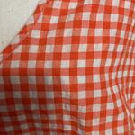 SheIn Curve - Orange. Check - Blouse - 3XL Photo 1