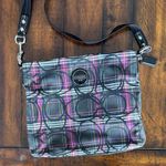 Coach  Crossbody Bag - Black and Pink Plaid Photo 0