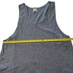 All Saints Women’s L Racerback Tank Top Blue Stripe 100% Cotton Basic‎ Fisherman Photo 6