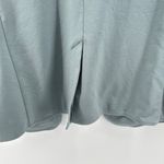 Athleta  Eastbound Blazer Women's Size 16 Blue Gray Open Front Cardigan Jacket Photo 4