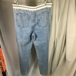 Aeropostale Womens 14R Trouser Jeans White Waistband Light Wash Denim New Photo 11