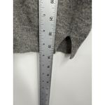 J.Crew  Gray Arrow Embroidered 3/4 Sleeve Crew Neck Sweater Casual Top Photo 7