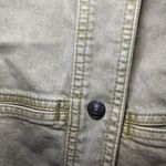 Free People  "We the Free" Tan Denim Jacket Button Up Women's Size XL NWT Photo 3