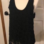 J.Crew  Black sleeveless eyelet shirt size Small Photo 0