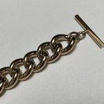 Victoria's Secret Signed Victoria’s Secret Gold Tone Chain Bracelet Rhinestone VS 8 inch Photo 2